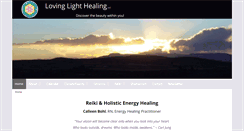 Desktop Screenshot of lovinglighthealing.net